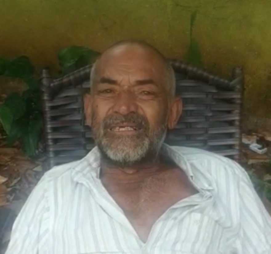 Em vídeo, morador do 14 de Novembro que aguarda por cirurgia no pé clama por ajuda para família