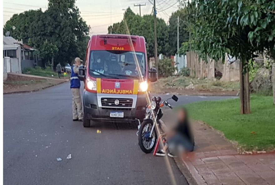 Motociclista fica ferido em acidente no Interlagos