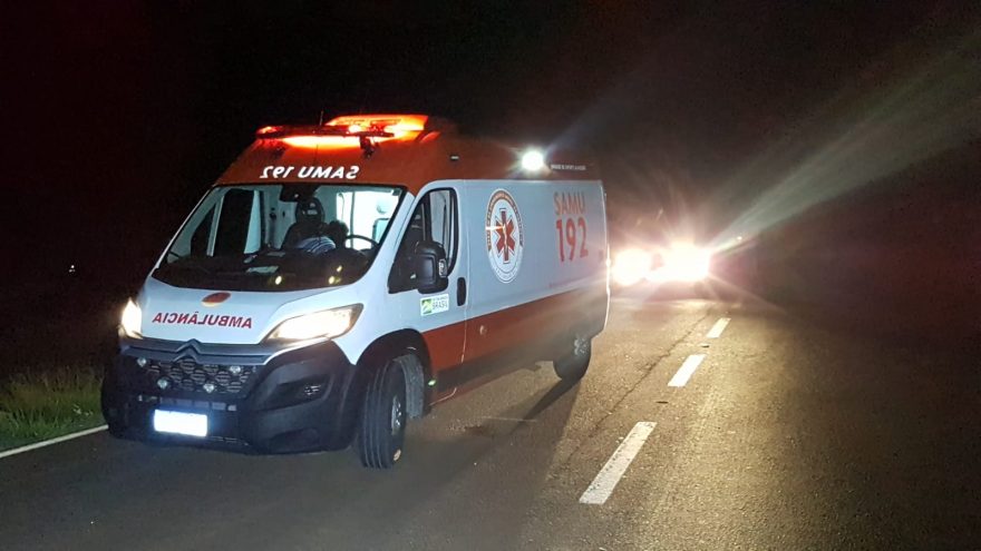 Homem precisa parar o carro após ter crise de pânico na rodovia PR-467