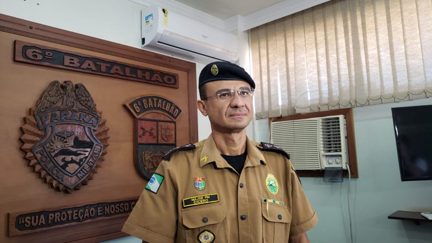 Comando da PM afirma que furtos diminuíram neste início de ano, em razão da Operação Acolhimento