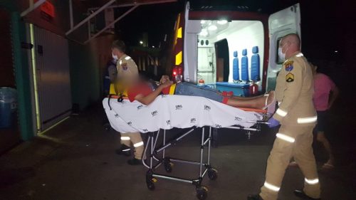 Adolescente fica ferido ao sofrer queda no bairro Cataratas