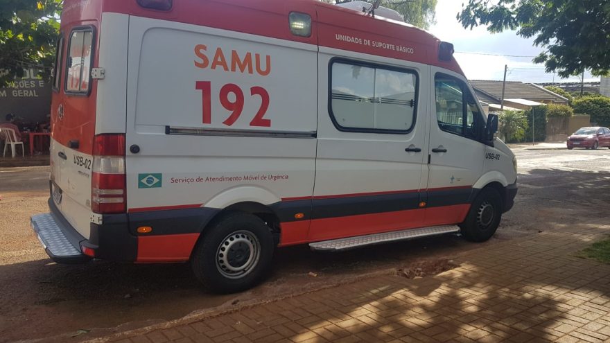 Samu atende vítima de agressão que passou mal no Santo Onofre