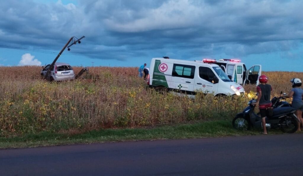 Carro com jogadores de Francisco Alves que realizaram amistoso em Palotina se envolve em acidente fatal