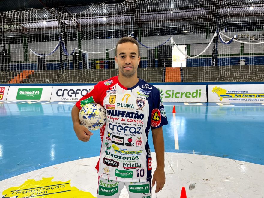 Cascavel Futsal contrata fixo Thales para a temporada 2023