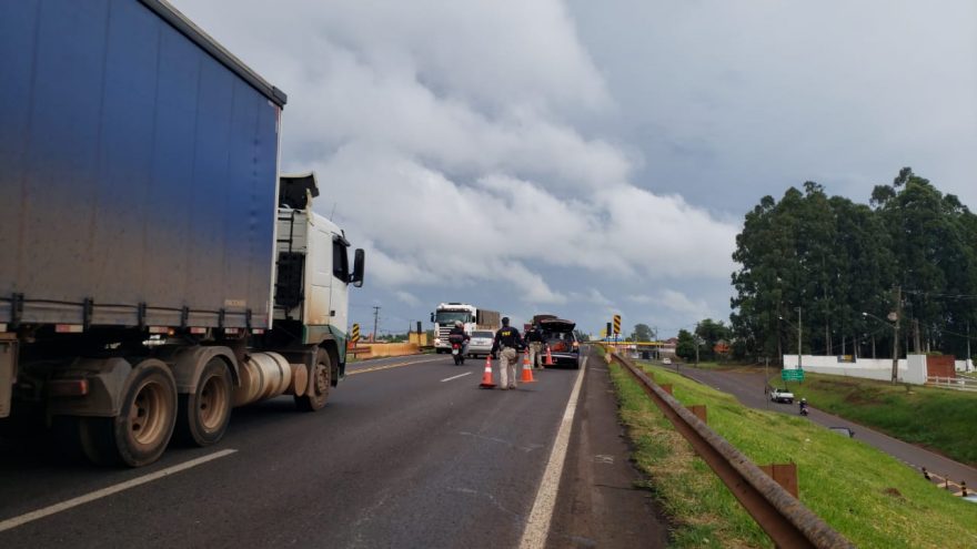 Acidente de trânsito é registrado na BR-277