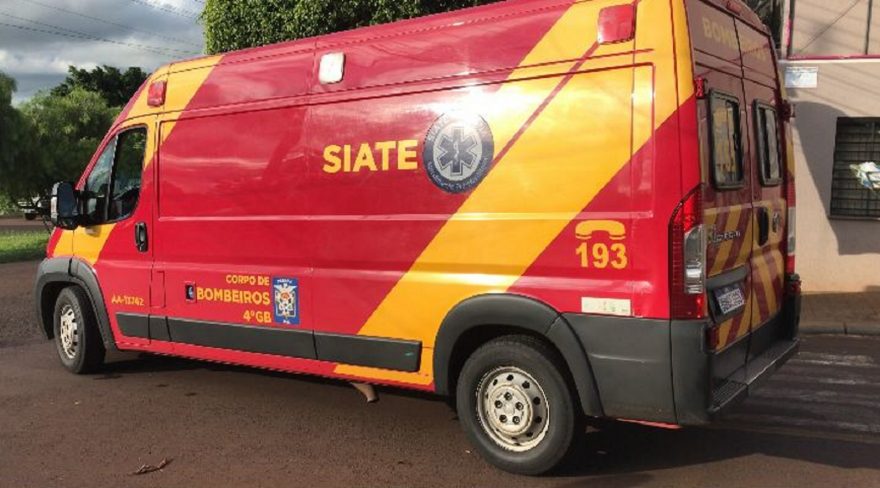 Motociclista tem suspeita de fratura após acidente de trânsito no Floresta