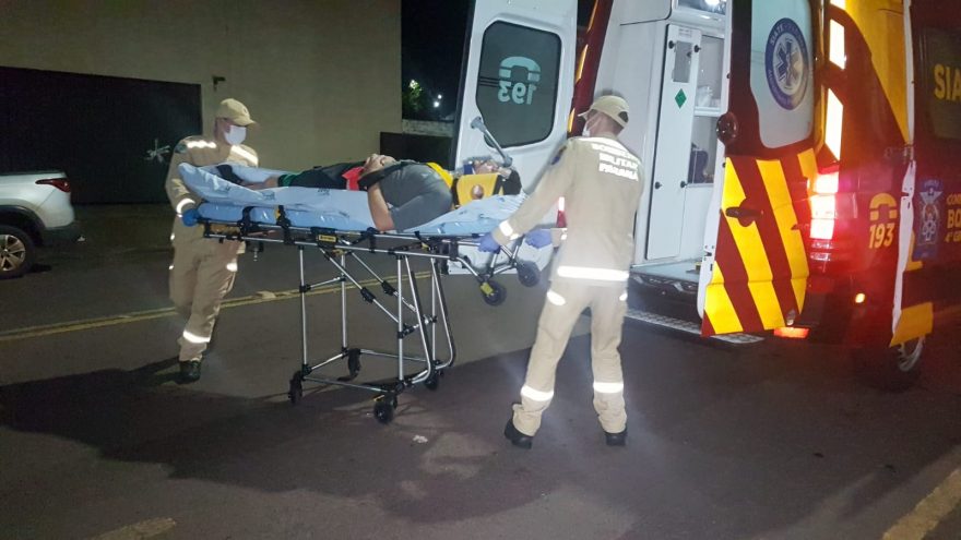 Após discussão, homem é agredido no Centro de Cascavel