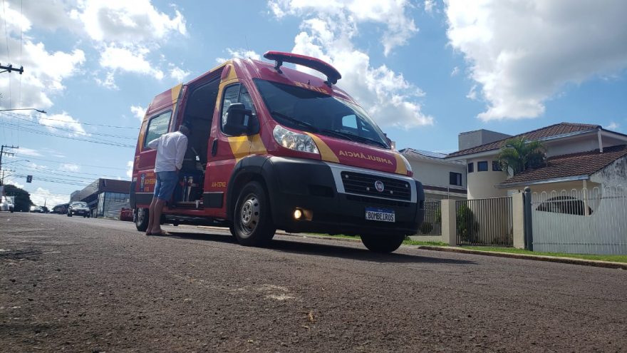 Ciclista fica ferido ao sofrer queda no Maria Luiza