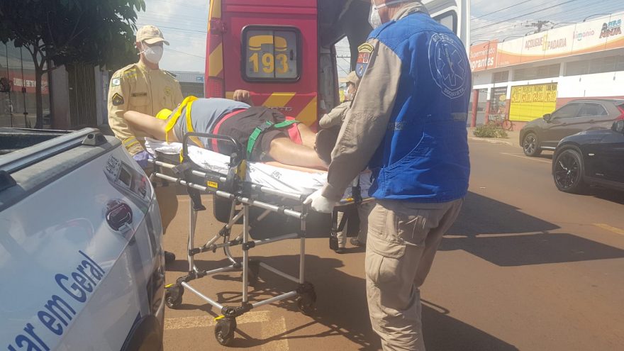 Muleta escorrega e causa queda de idoso no Santa Cruz