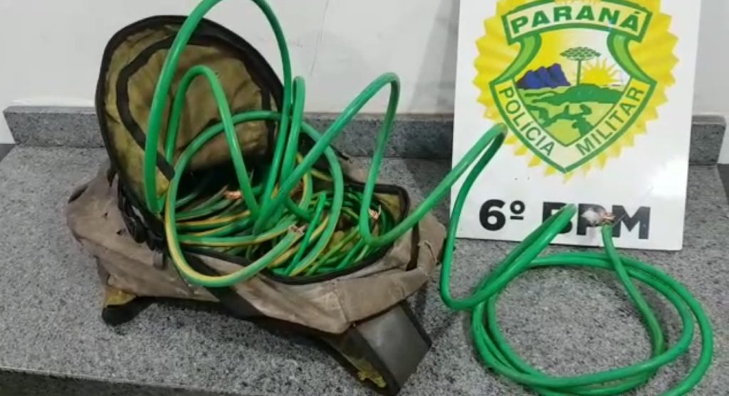 Mulher é detida novamente acusada de furtar cabos de energia em Cascavel