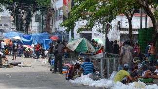 SP: deputado aciona MP contra retirada de barracas de moradores de rua