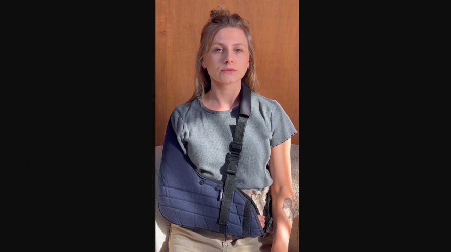 Humorista alemã Lea Maria Jahn acusa o marido Juliano Gaspar de violência doméstica