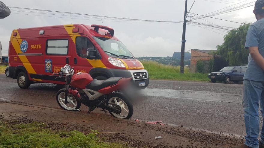 Siate é acionado para atender acidente de trânsito na Rua Panamá