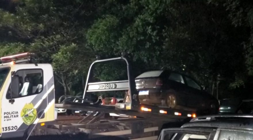 Gol furtado no Centro é recuperado pela PM no bairro Interlagos
