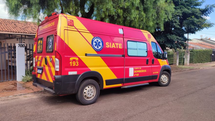 Após sofrer queda, homem desmaia em residência no Pioneiros Catarinenses
