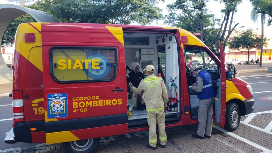Vítima de agressão, homem é socorrido com lesão na cabeça