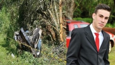 Imagem referente a Cascavelense de 22 anos morre em acidente em Francisco Beltrão