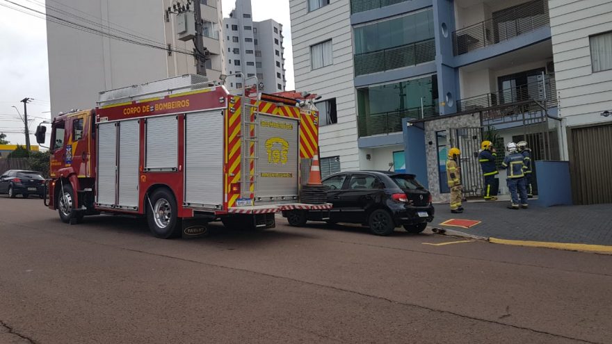 Vazamento de gás mobiliza Bombeiros até edifício no Centro