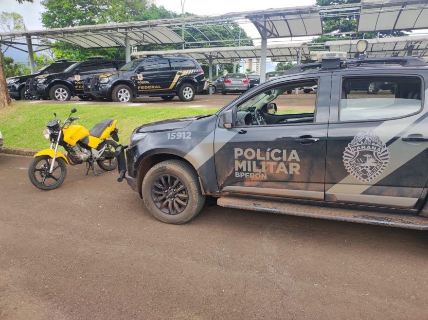 BPFron apreende mais de R$ 150 mil em anabolizantes dentro de motocicleta