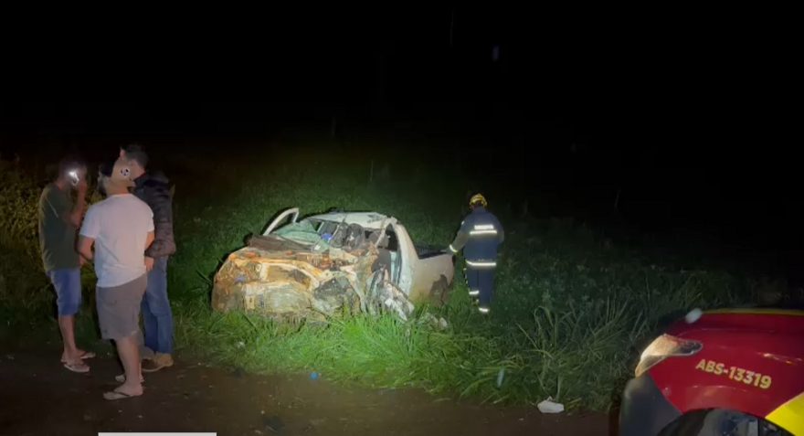 Motorista fica em estado grave após acidente na BR-277 em Ibema