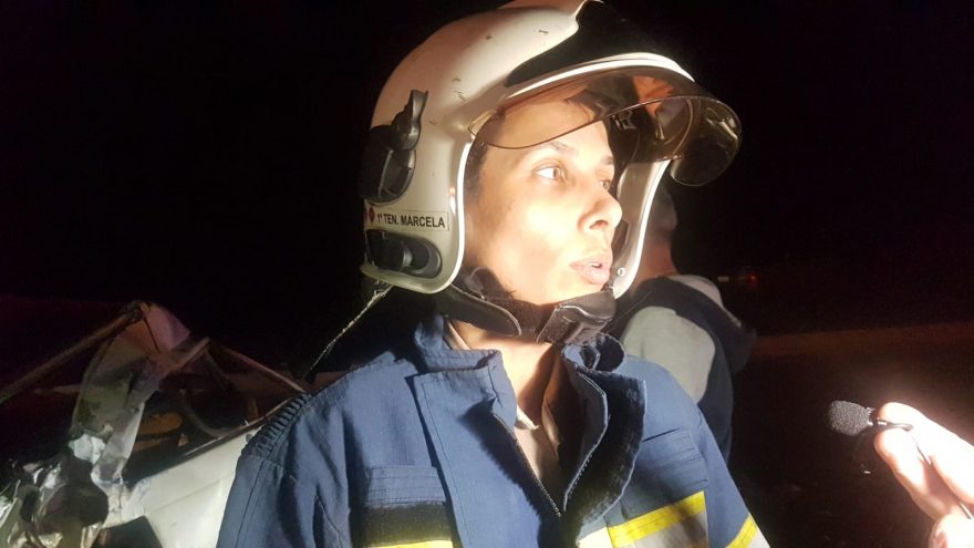 Oito ficaram feridos em grave acidente na BR-163, diz Tenente dos Bombeiros