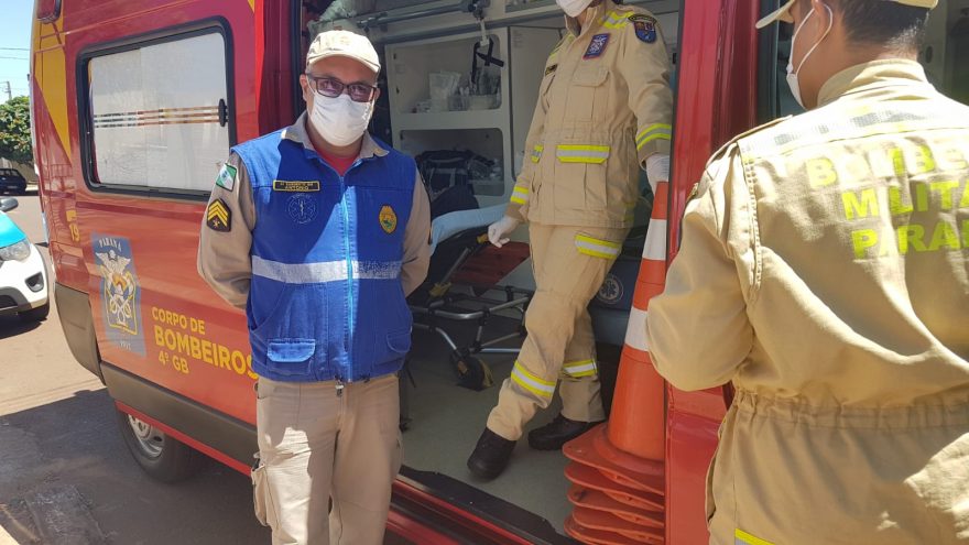 Cadeirante fica ferido após se queimar com água quente