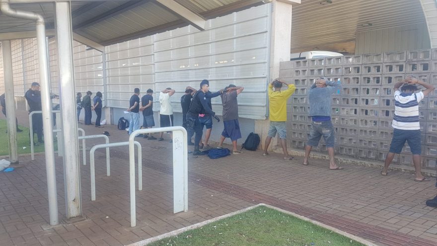 Grande abordagem é realizada no Terminal Oeste