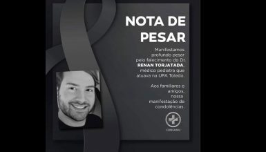 Imagem referente a Consamu emite nota de pesar pelo falecimento do médico Renan Tortajada