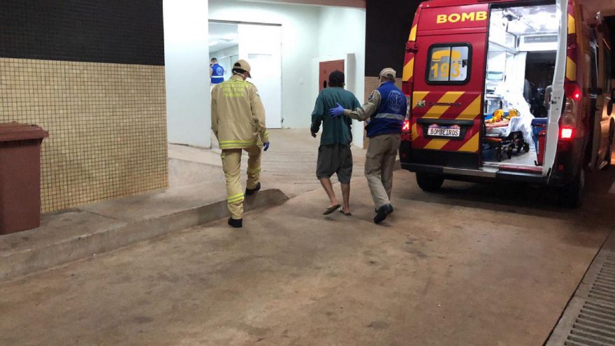 Homem é agredido no Santa Cruz
