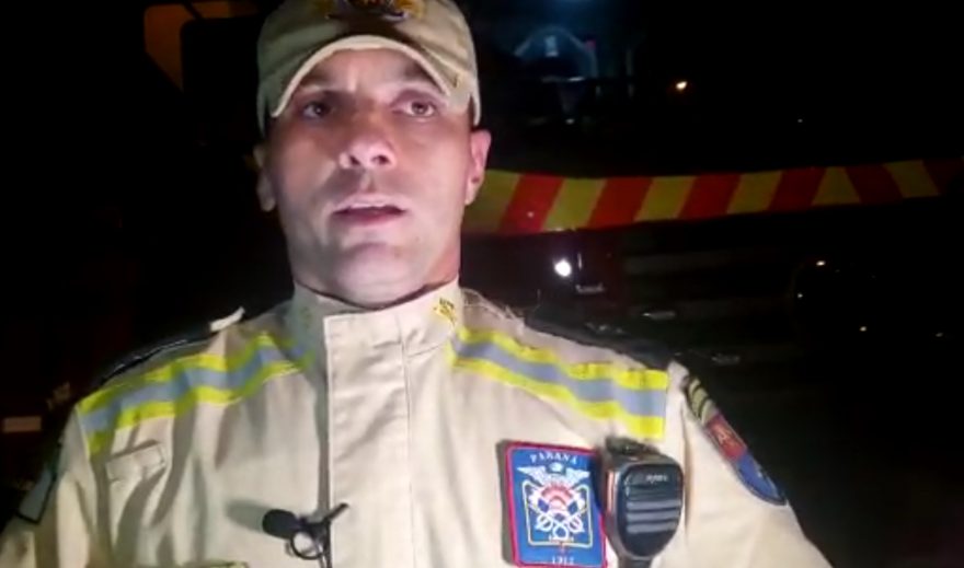Bombeiros falam sobre resgate de duas mulheres em córrego
