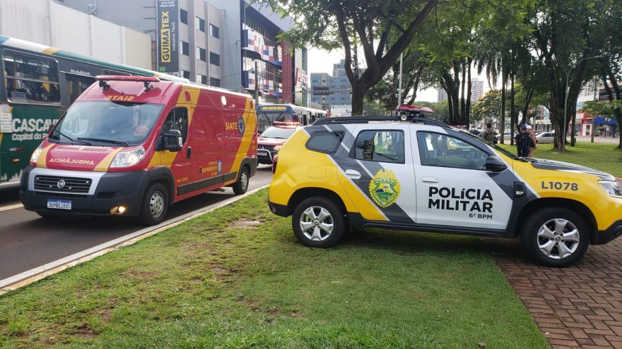 Homem é baleado após reagir a abordagem da PM no Centro