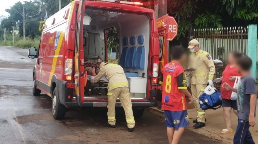 Mulher sofre queda dentro de casa e mobiliza Siate ao Interlagos