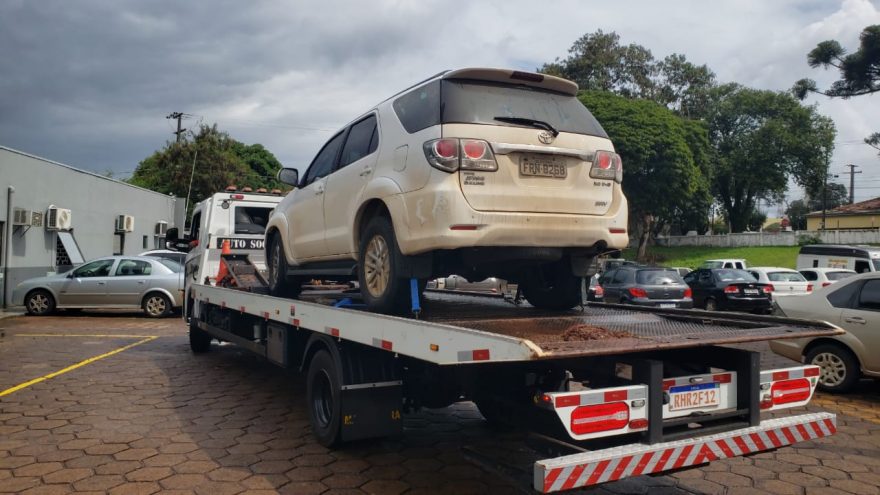 SW4 furtada em São Paulo é localizada em Cascavel