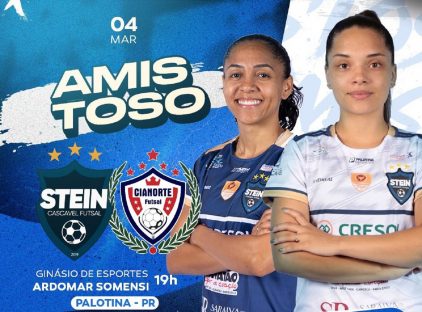 Stein Cascavel Futsal dará o pontapé na temporada 2023, em grande estilo