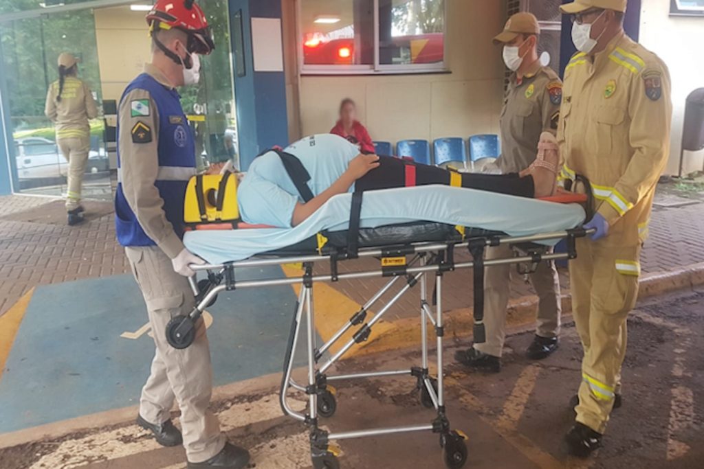 Condição de gestante foi principal preocupação no capotamento da BR-467