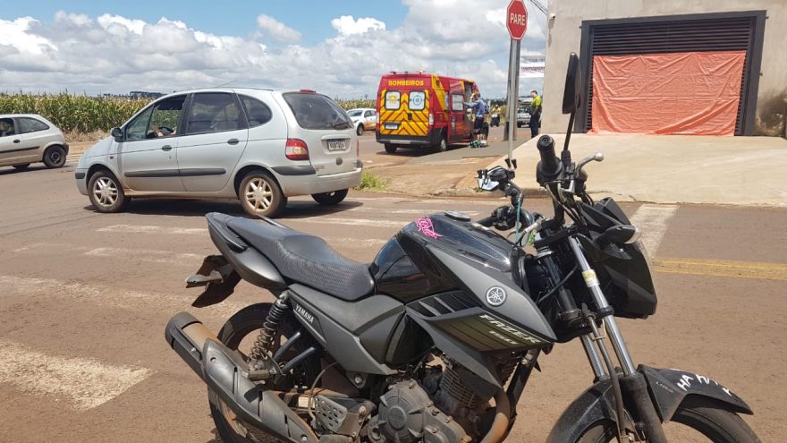 Mulher fica ferida em trânsito no Floresta