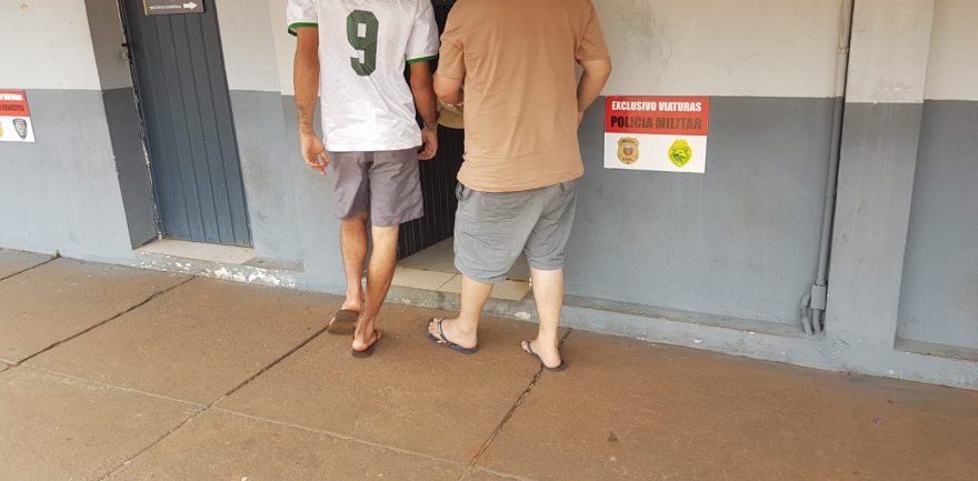 Homens são detidos com revólver no Centro de Corbélia