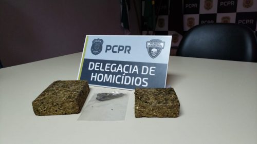Morador de residência no Santa Cruz onde ocorreu tentativa de homicídio é preso pela DH em posse de drogas