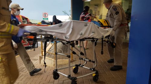 Criança é atropelada no Bairro Guarujá