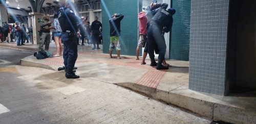 GM faz arrastão no Terminal Oeste após denúncia de tráfico