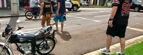 Homem envolvido em acidente na Avenida Brasil é detido