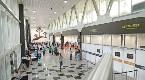 Com autorização da Anvisa, não é mais obrigatório o uso de máscara no Aeroporto Regional do Oeste