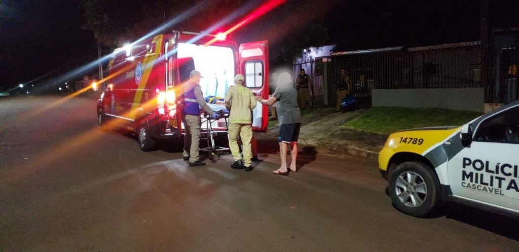 Vítima de agressão chega ferido em casa e Siate é acionado no bairro Floresta