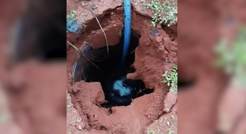 Trabalhador cai em fossa e mobiliza Corpo de Bombeiros em Apucarana