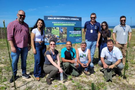 Estado amplia projeto de restauração da área de restinga com ação em Pontal do Paraná