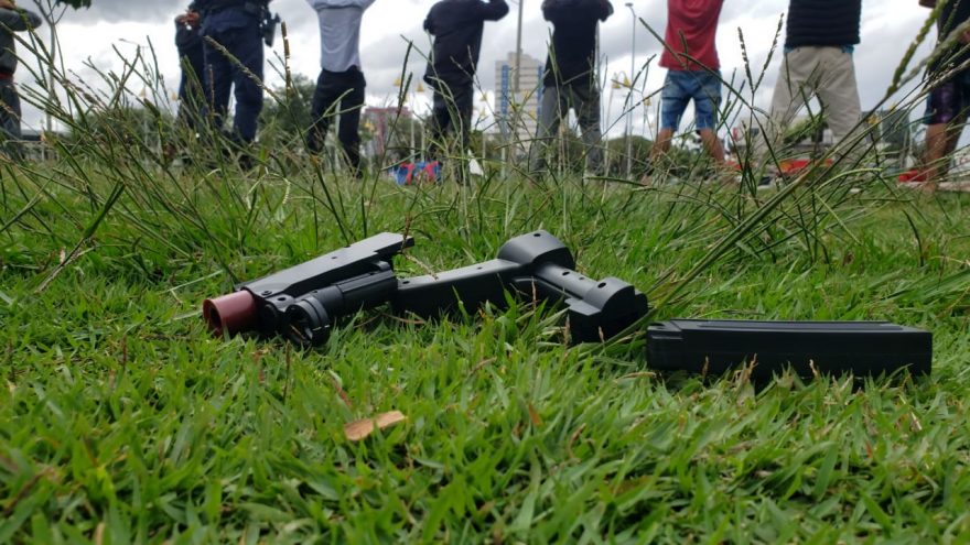 GM realiza abordagem de rotina na Praça da Bíblia