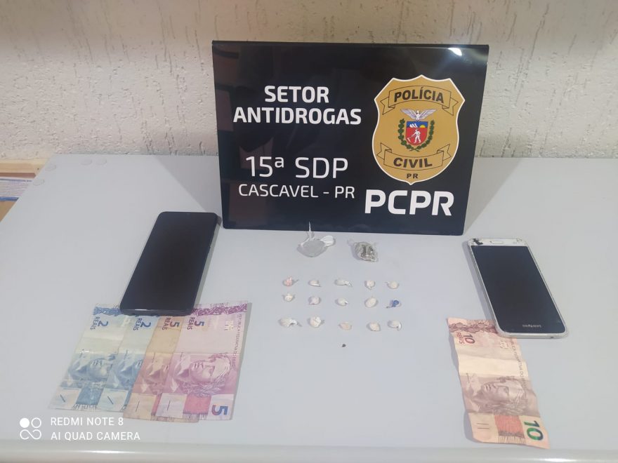 GDE prende dois jovens por tráfico na Avenida Brasil