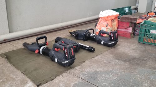 Conseg repassa doação de desencarceradores novos e modernos ao Corpo de Bombeiros