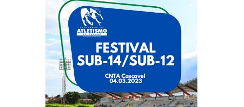Cascavel sediará neste sábado (04) o Festival de Atletismo sub-14 e sub-12