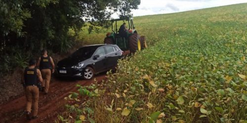 Veículo utilizado em assalto na BR-369 é localizado em área de mata
